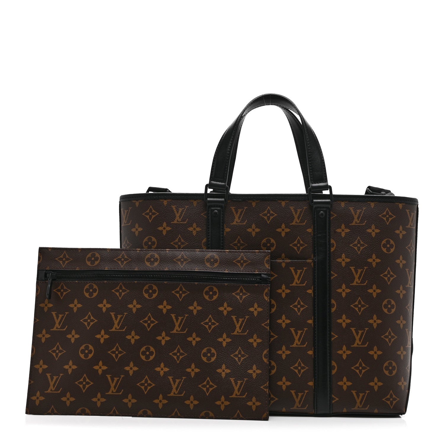 Louis Vuitton Monogram Macassar Weekend Tote PM