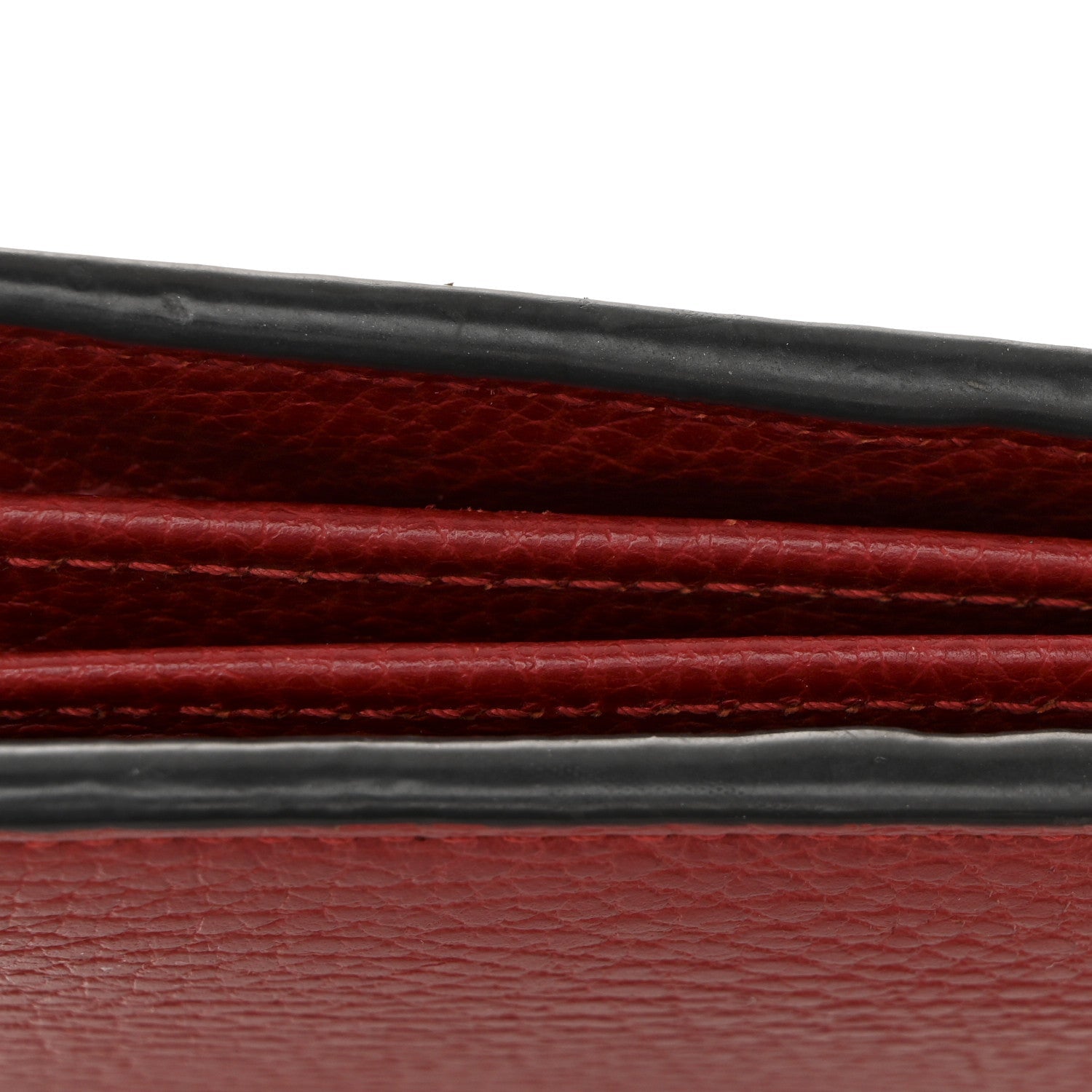 Gucci Calfskin Mini Dionysus Chain Wallet Hibiscus Red