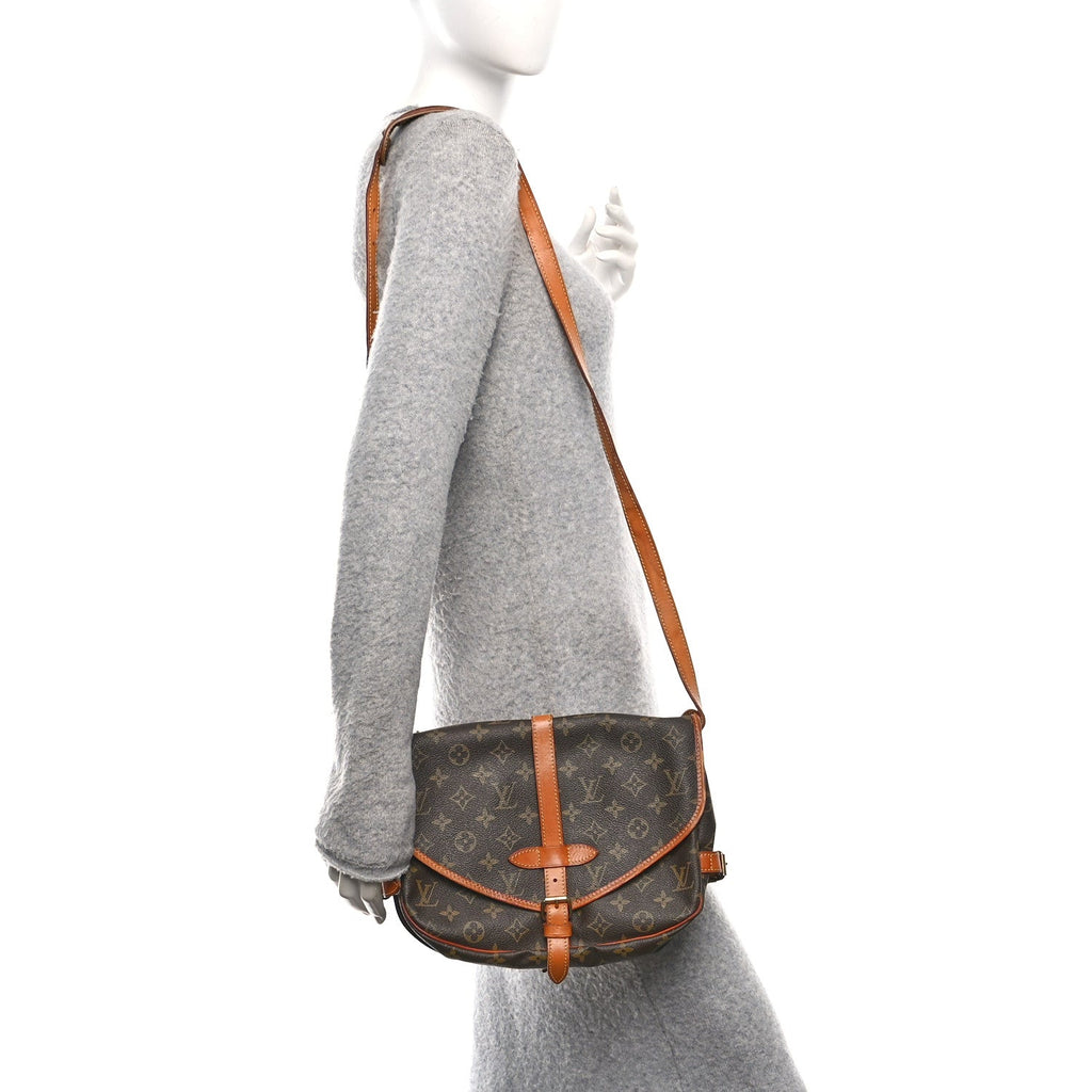 Louis Vuitton Monogram Saumur 30