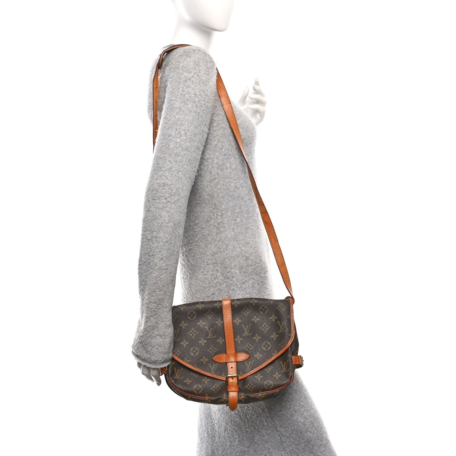 Louis Vuitton Monogram Saumur 30