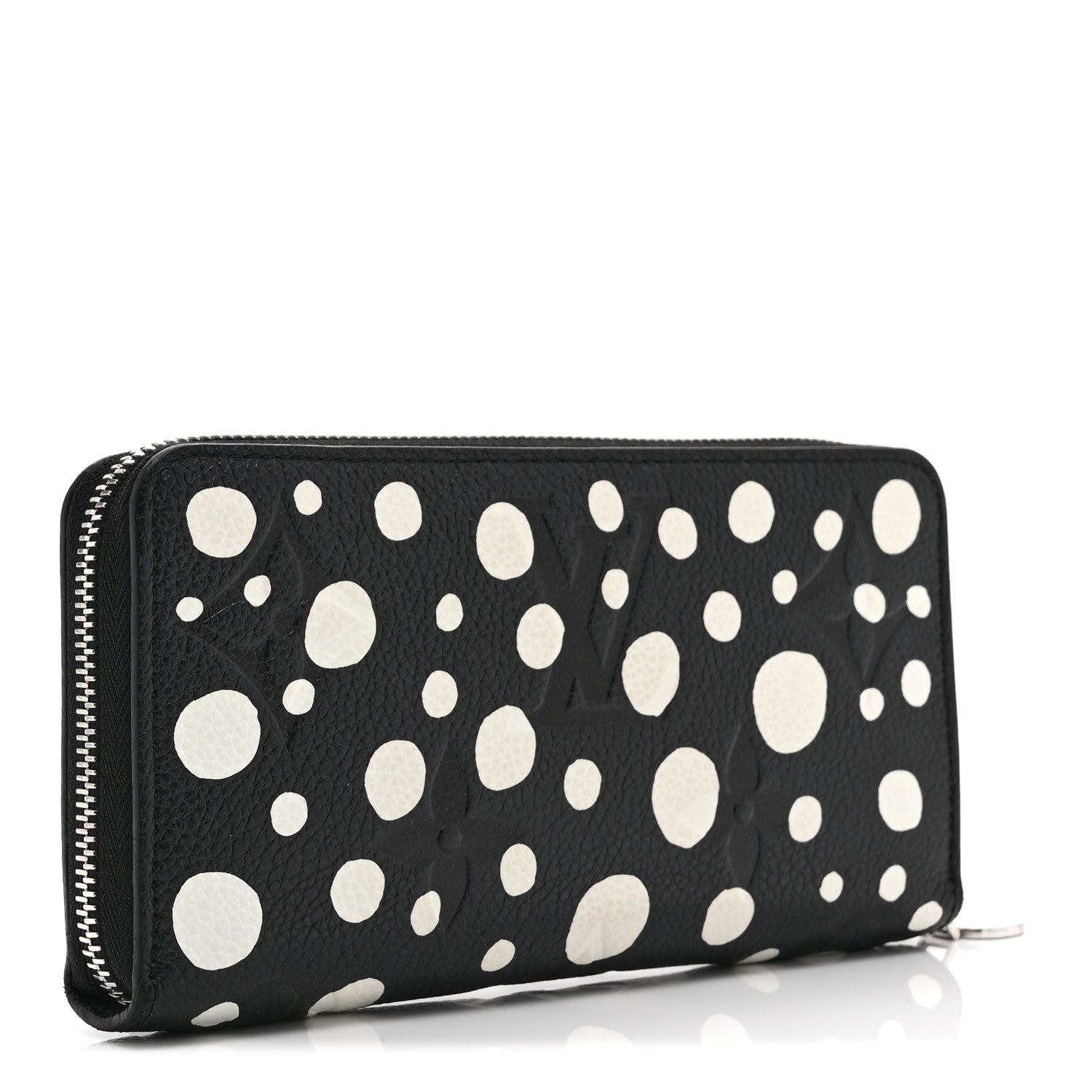 Louis Vuitton LV X YK Empreinte Zippy Wallet Black White