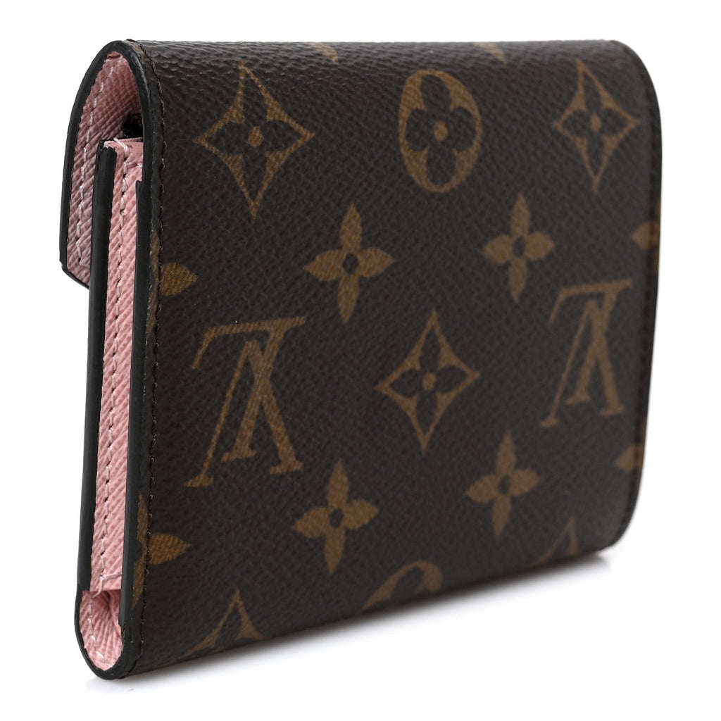 Louis Vuitton Monogram Victorine Wallet Rose Ballerine