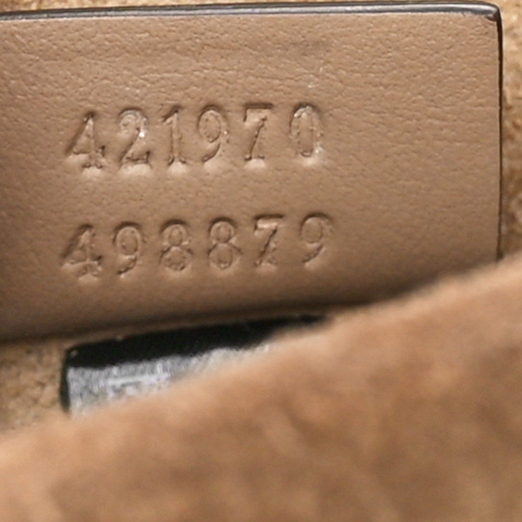 Gucci GG Supreme Monogram Mini Dionysus Shoulder Bag Taupe