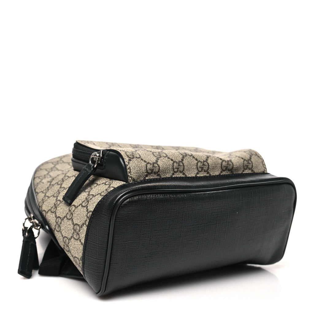 Gucci GG Supreme Monogram Small Eden Day Backpack Black