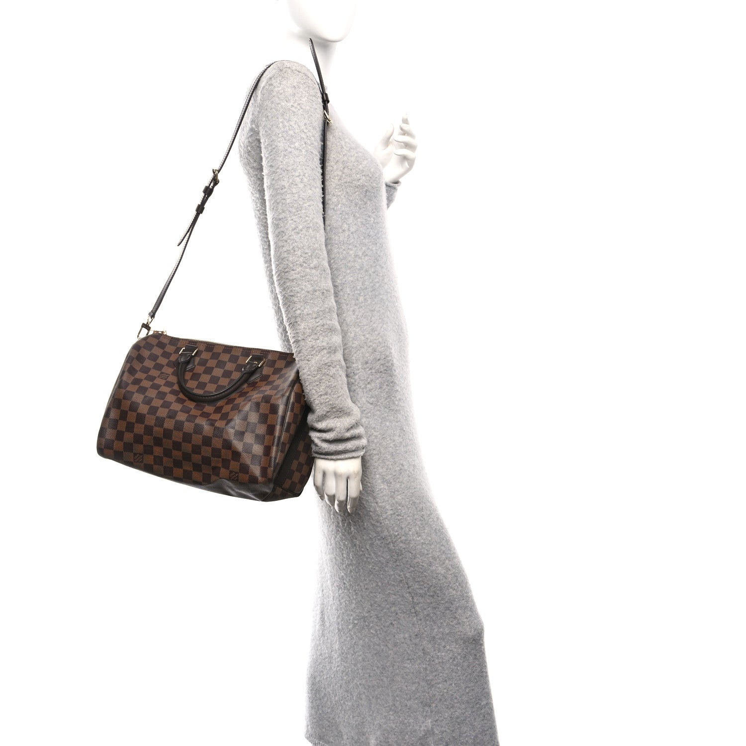 Louis Vuitton Damier Ebene Speedy Bandouliere 30