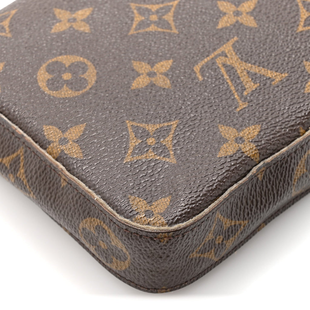 Louis Vuitton Monogram Pochette Felicie Chain Wallet Fuchsia