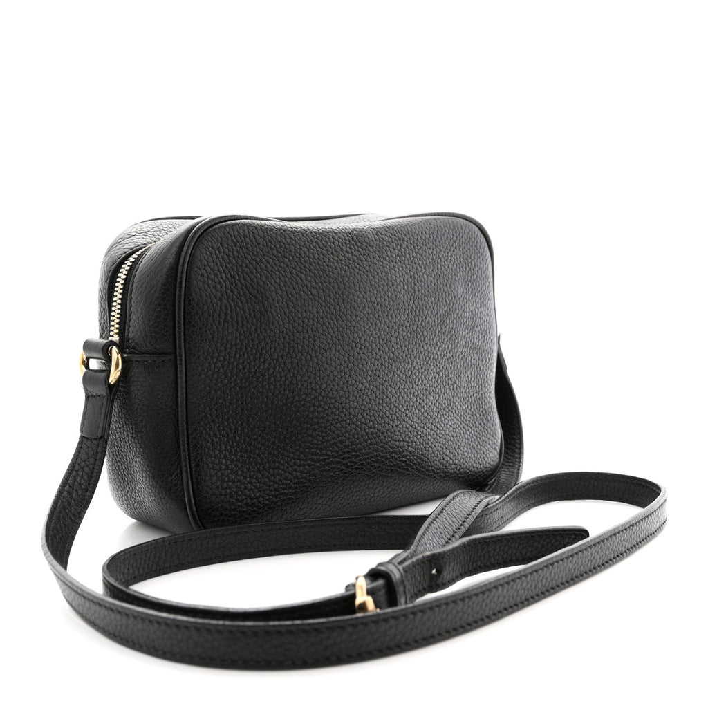 Gucci Pebbled Calfskin Small Soho Disco Bag Black
