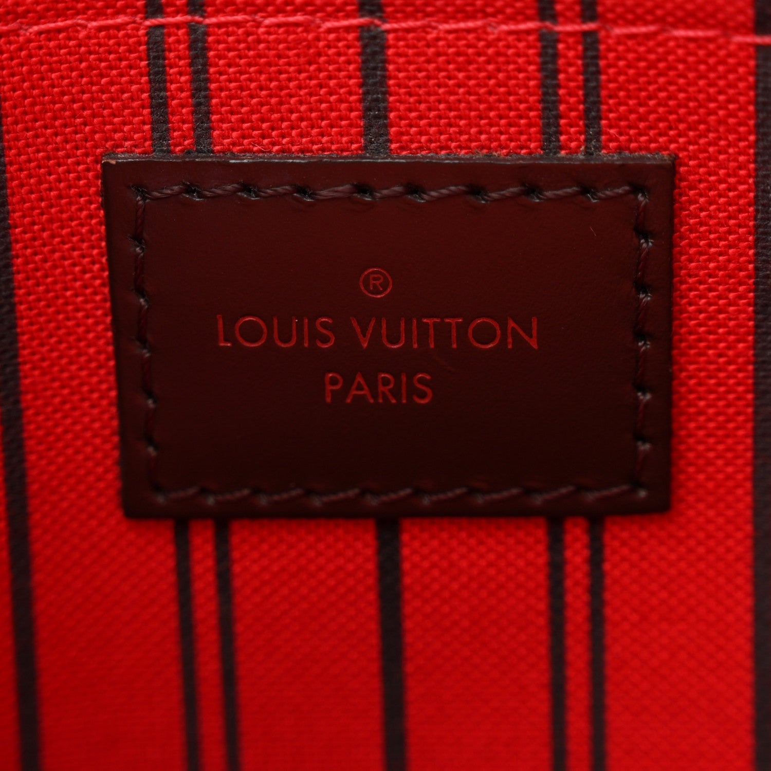 Louis Vuitton Damier Ebene Neverfull MM GM Pochette