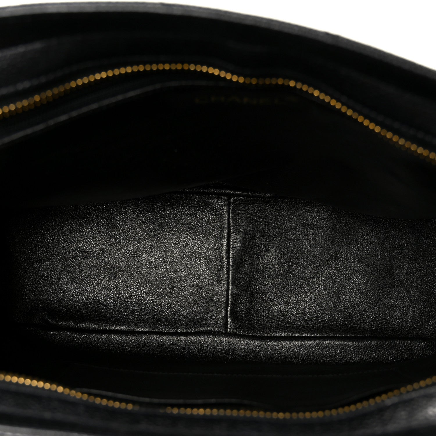 Chanel Caviar Quilted Shoulder Bag Black