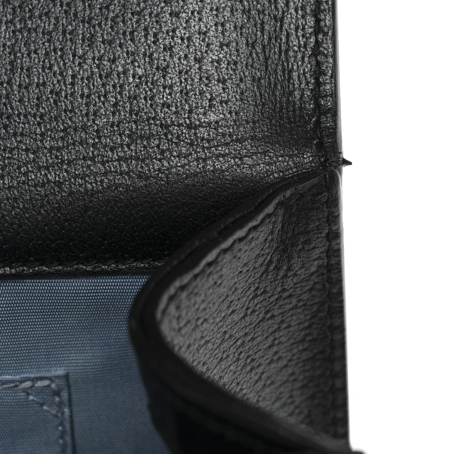 Gucci Grained Calfskin Bee Star Small Padlock Shoulder Bag Black