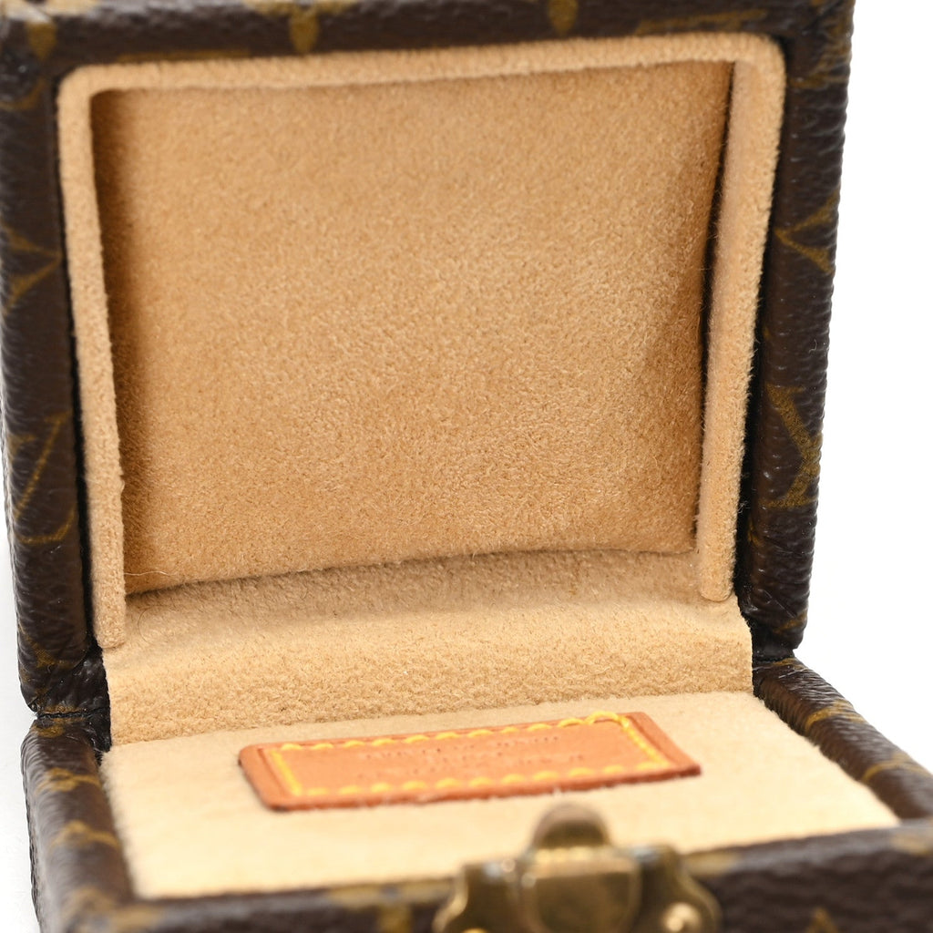Louis Vuitton Monogram Ring Box Mini Trunk Case