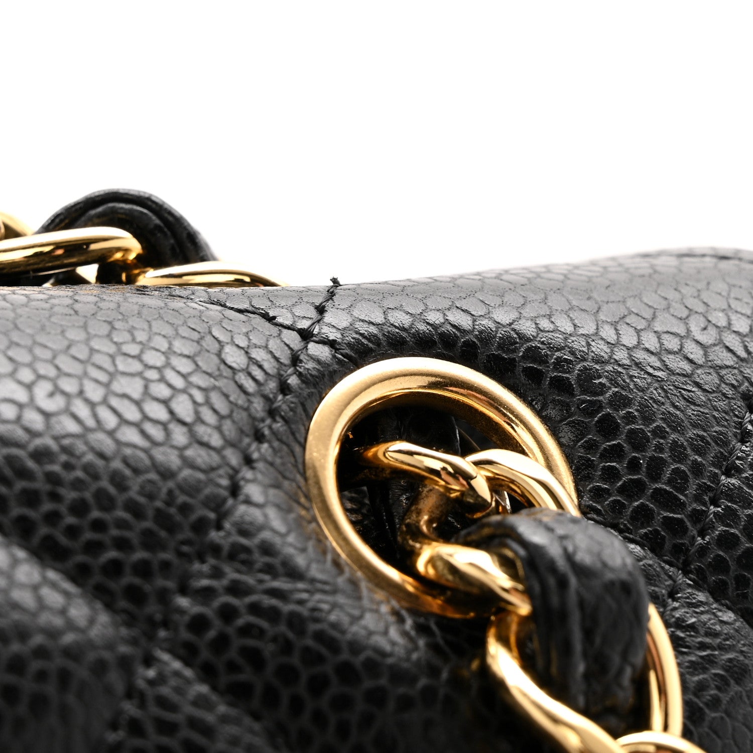 Chanel Caviar Quilted Maxi Double Flap Black