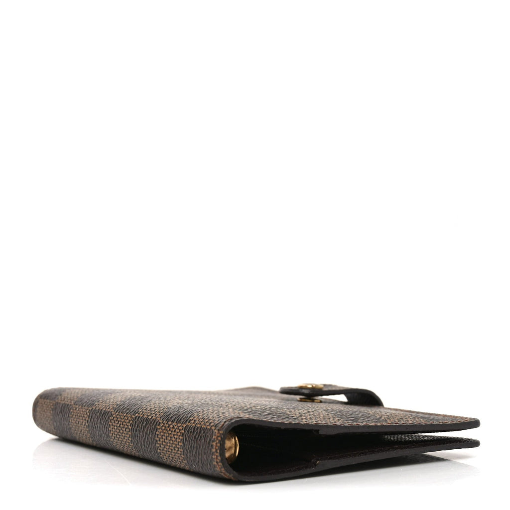 Louis Vuitton Damier Ebene Small Ring Agenda Cover