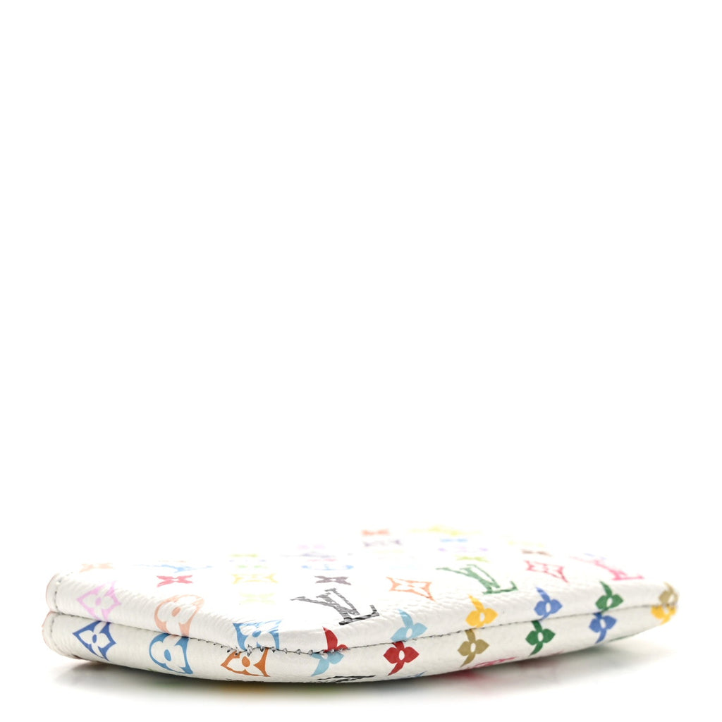Louis Vuitton LV X TM Monogram Multicolor Key Pouch White