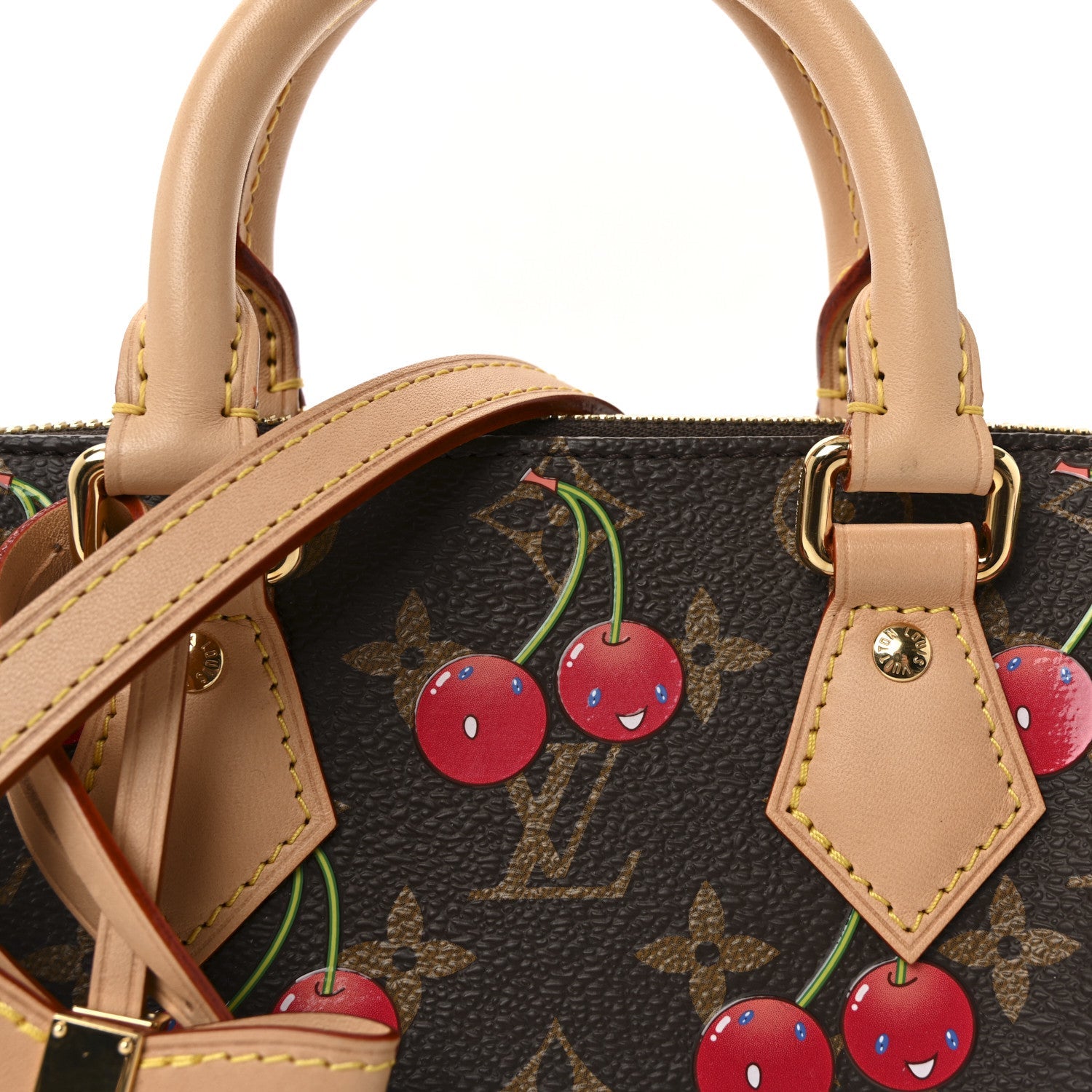 Louis Vuitton LV X TM Monogram Cerises Speedy Bandouliere 20