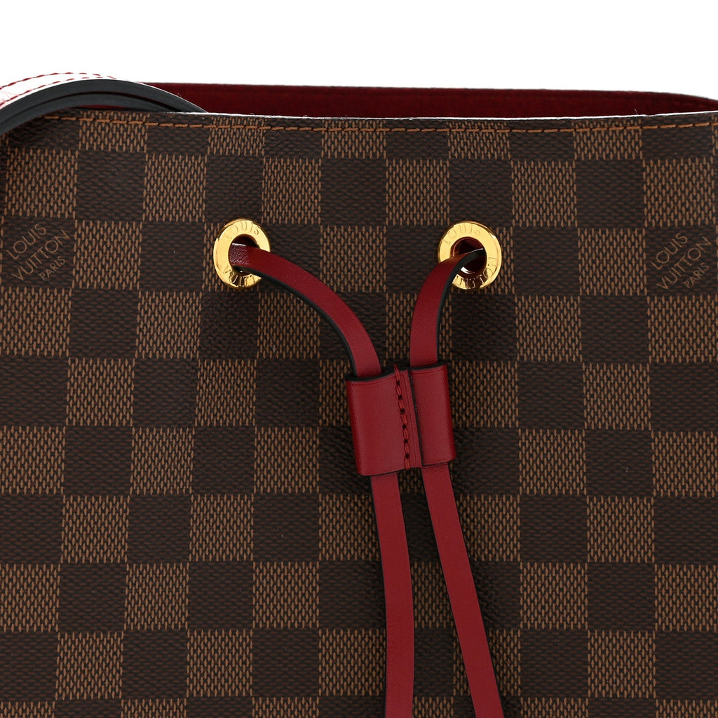 Louis Vuitton Damier Ebene Neonoe MM Cherry Berry
