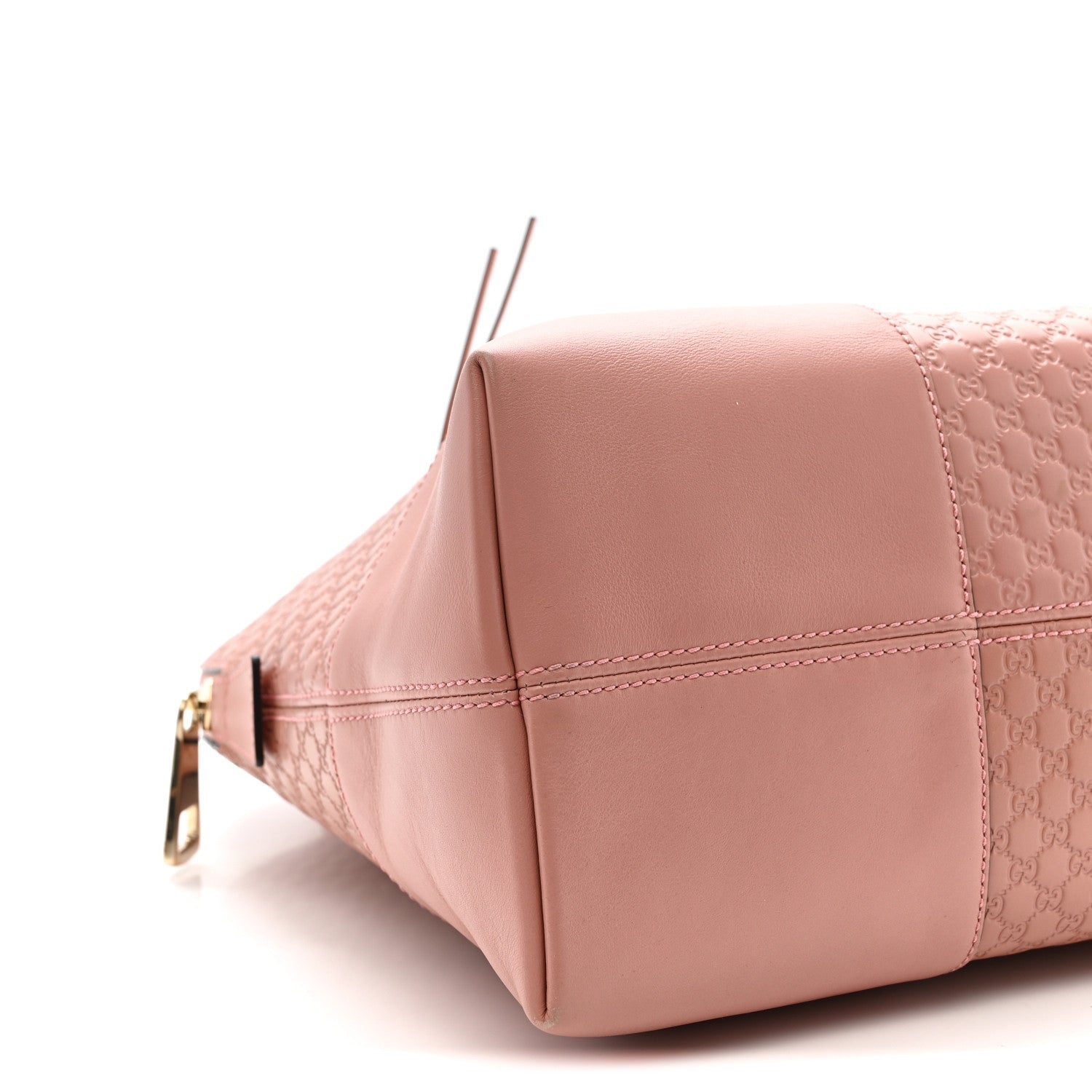 Gucci Soft Microguccissima Medium Bree Shoulder Bag Soft Pink