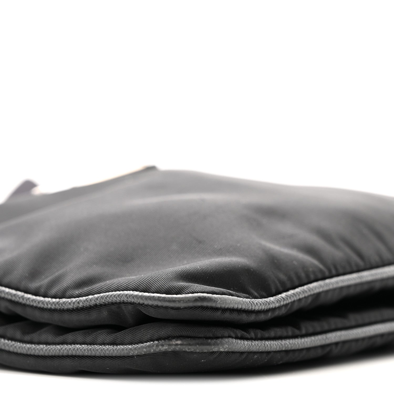 Prada Re-Nylon Saffiano Re-Edition 2000 Double Zip Crossbody Bag Black