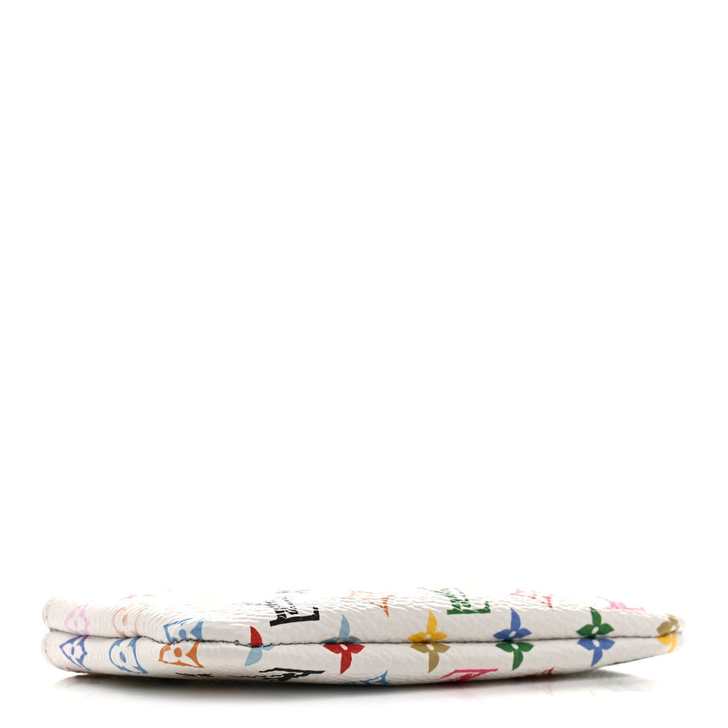 Louis Vuitton LV X TM Monogram Multicolor Key Pouch White
