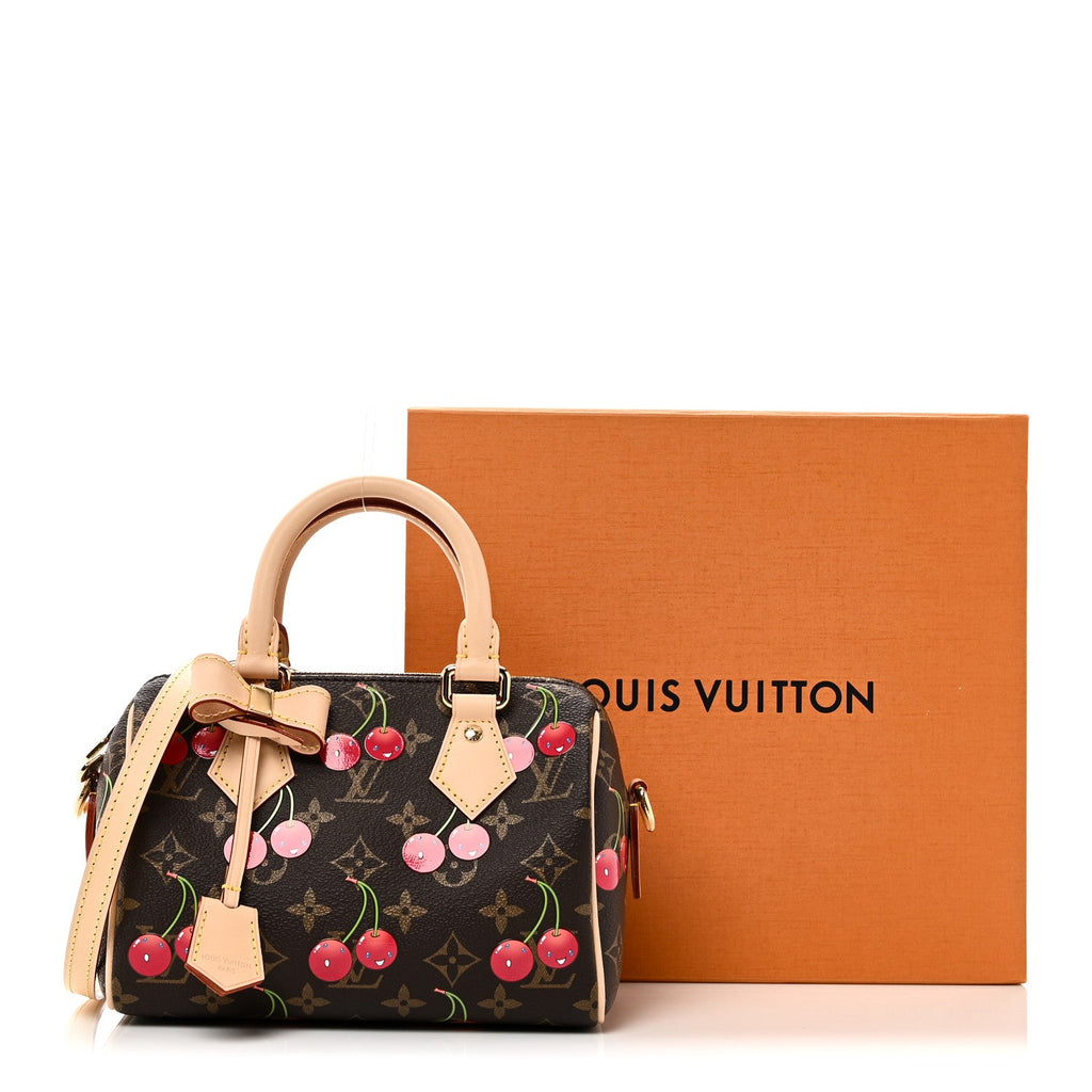 Louis Vuitton LV X TM Monogram Cerises Speedy Bandouliere 20