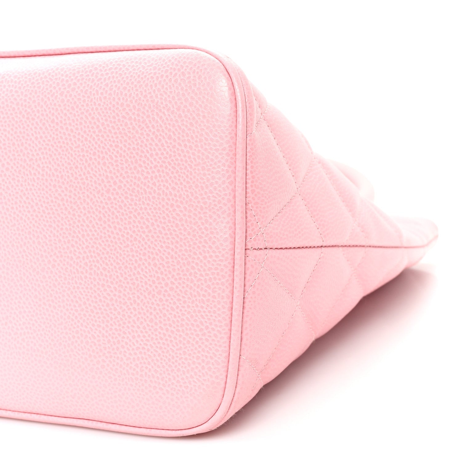 Chanel Caviar Quilted Medallion Tote Light Pink