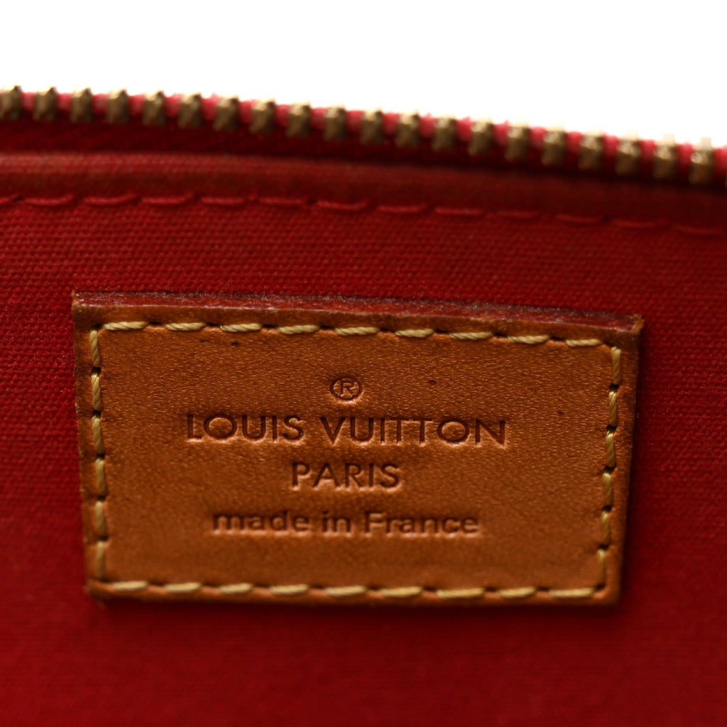 Louis Vuitton Vernis Alma BB Cherry