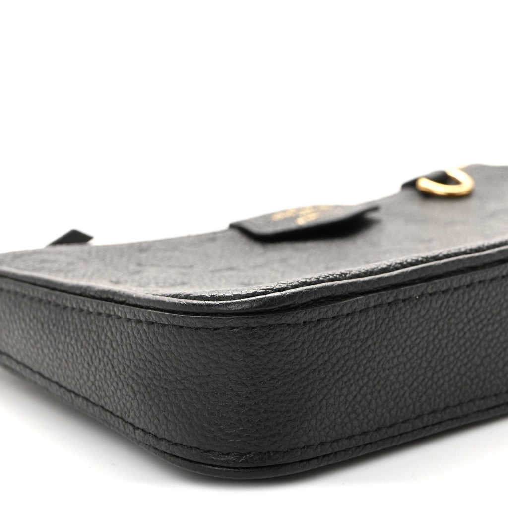 Louis Vuitton Empreinte Easy Pouch On Strap Black