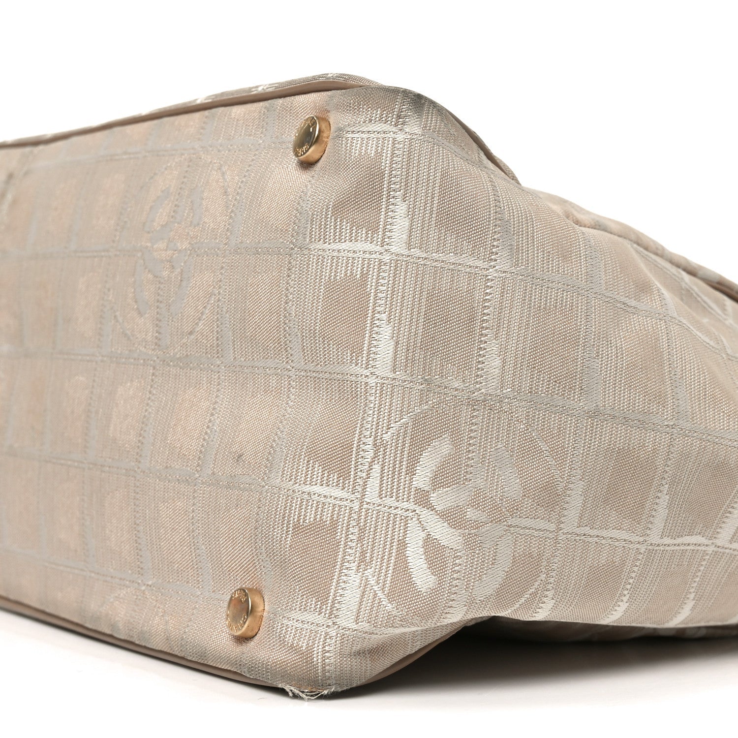 Chanel Nylon Medium Travel Tote Beige
