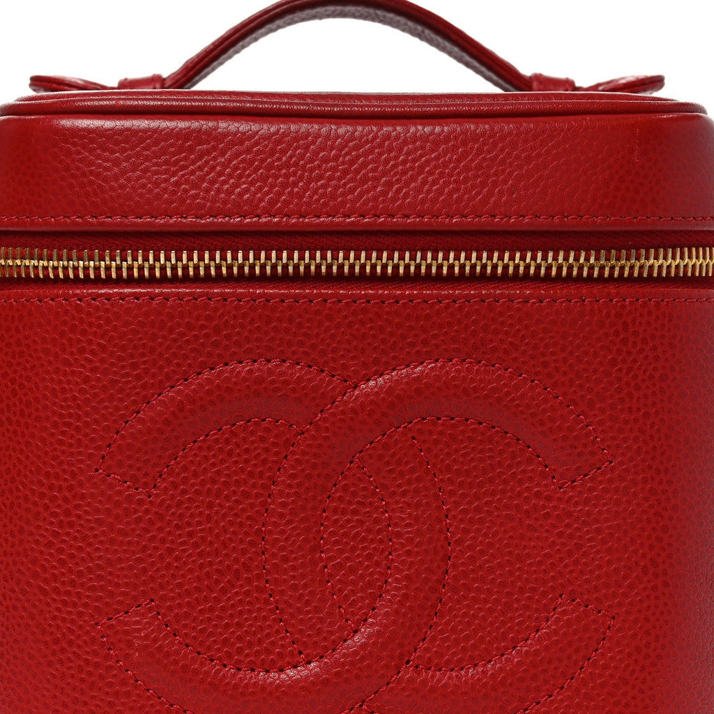 Caviar Vanity Cosmetic Case Red
