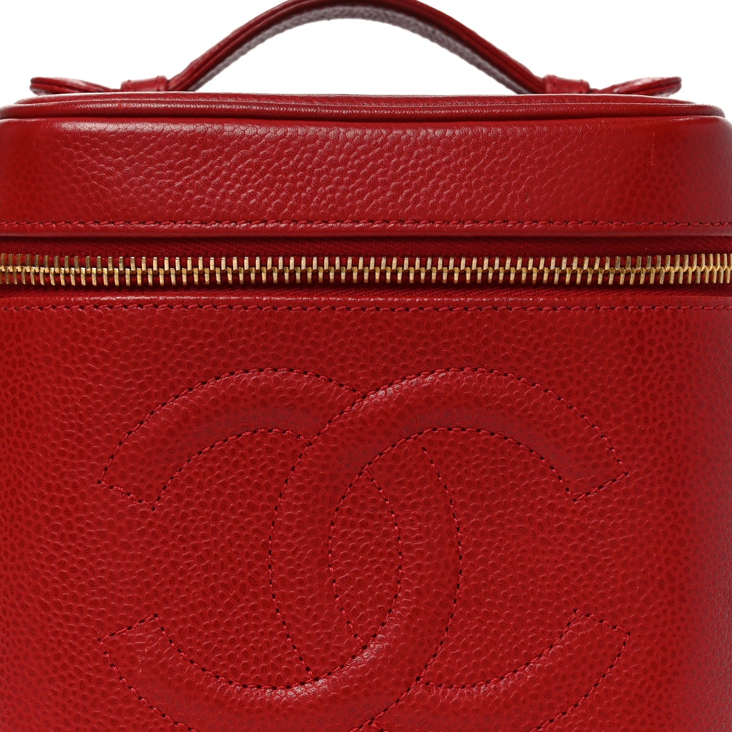 Caviar Vanity Cosmetic Case Red