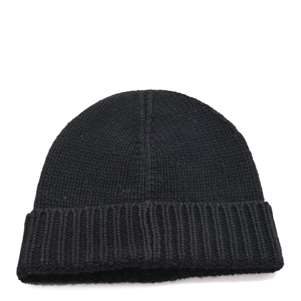 Cashmere CC Beanie Hat Black