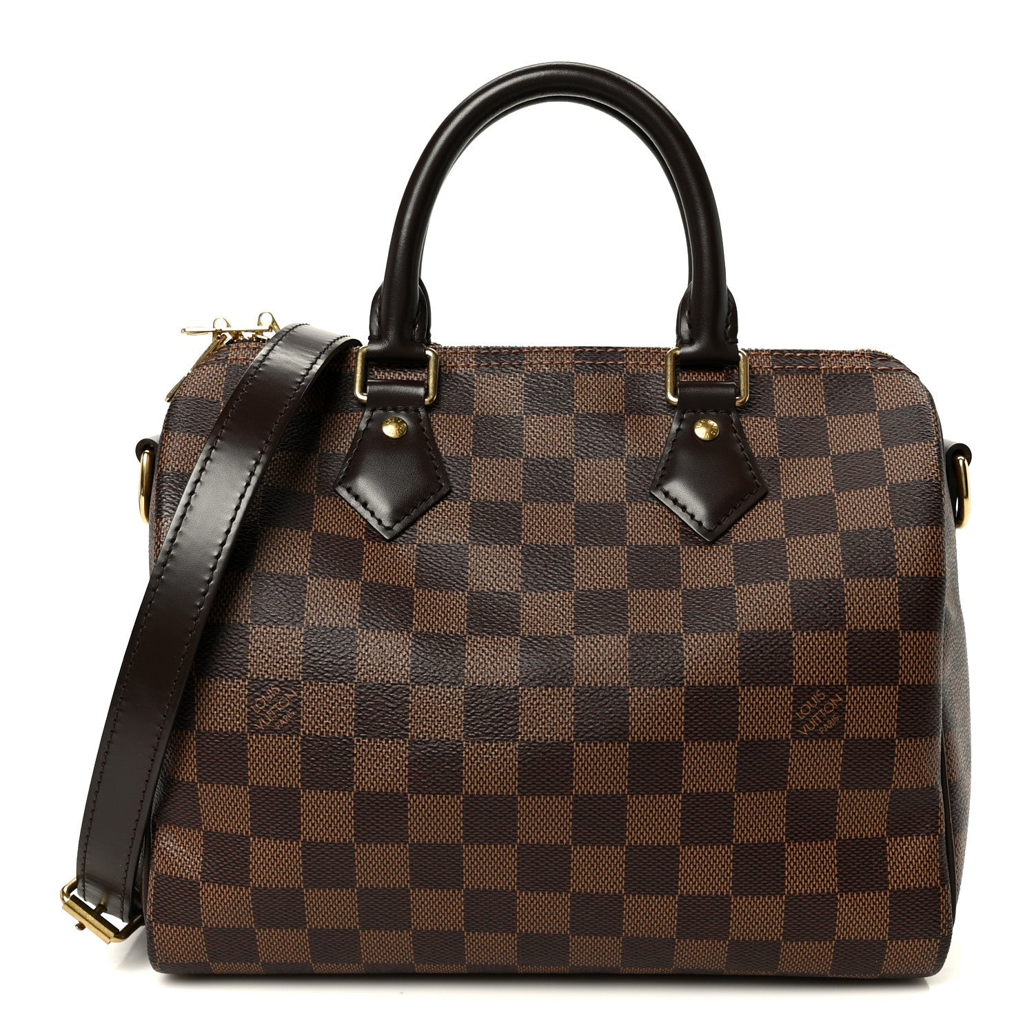 Louis Vuitton Damier Ebene Speedy Bandouliere 25