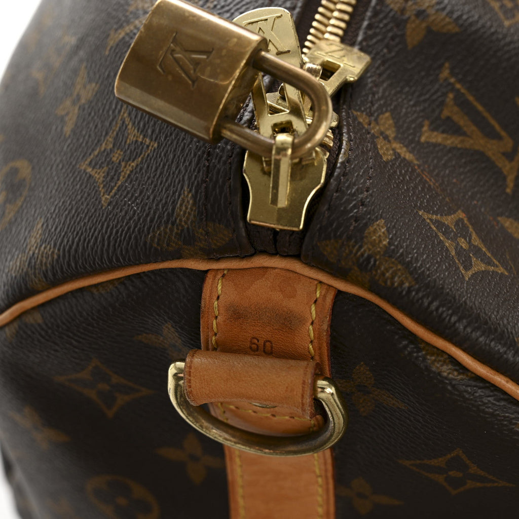 Louis Vuitton Monogram Keepall Bandouliere 60