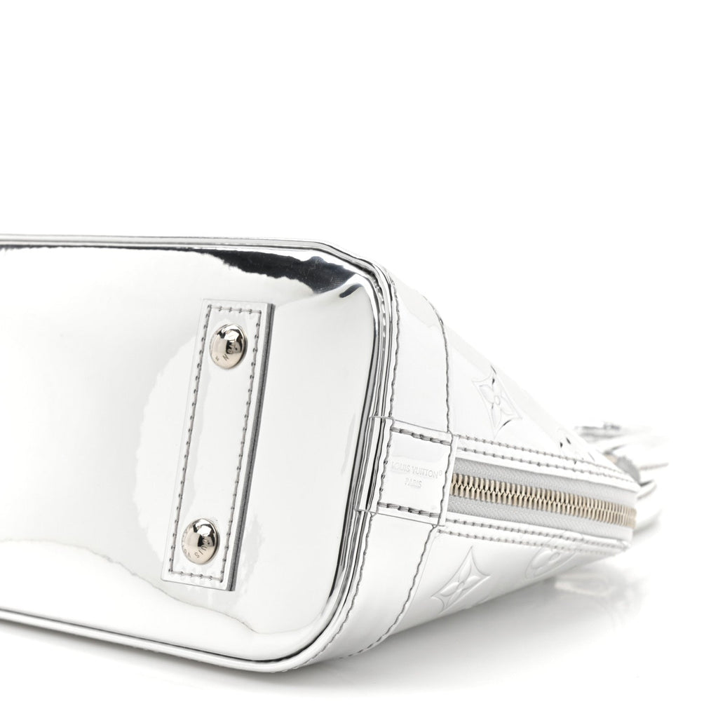 Louis Vuitton Monogram Miroir Alma BB Silver