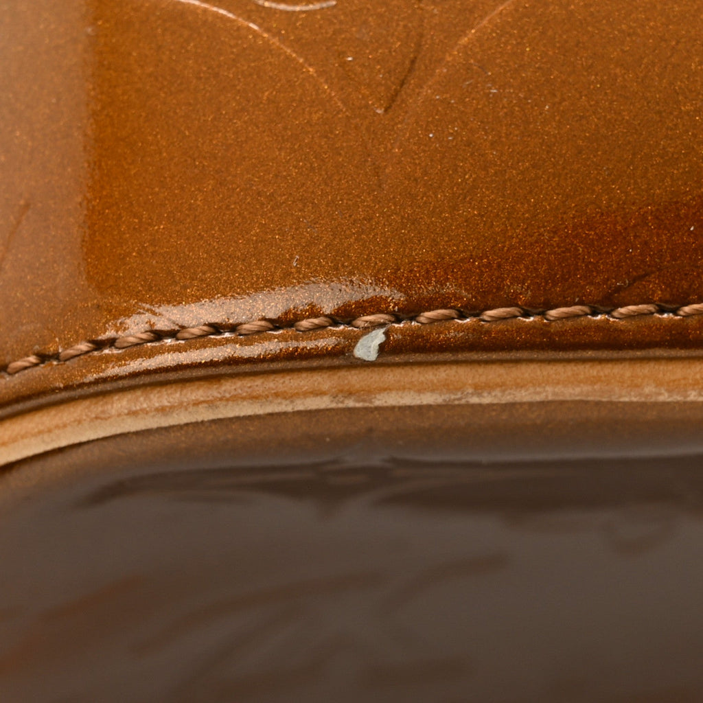 Louis Vuitton Vernis Christie MM Bronze