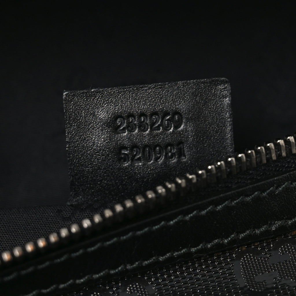 Gucci Imprime Monogram Belt Bag Black