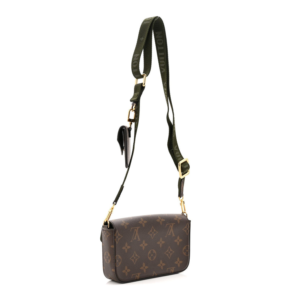 Louis Vuitton Monogram Felicie Strap & Go Kaki
