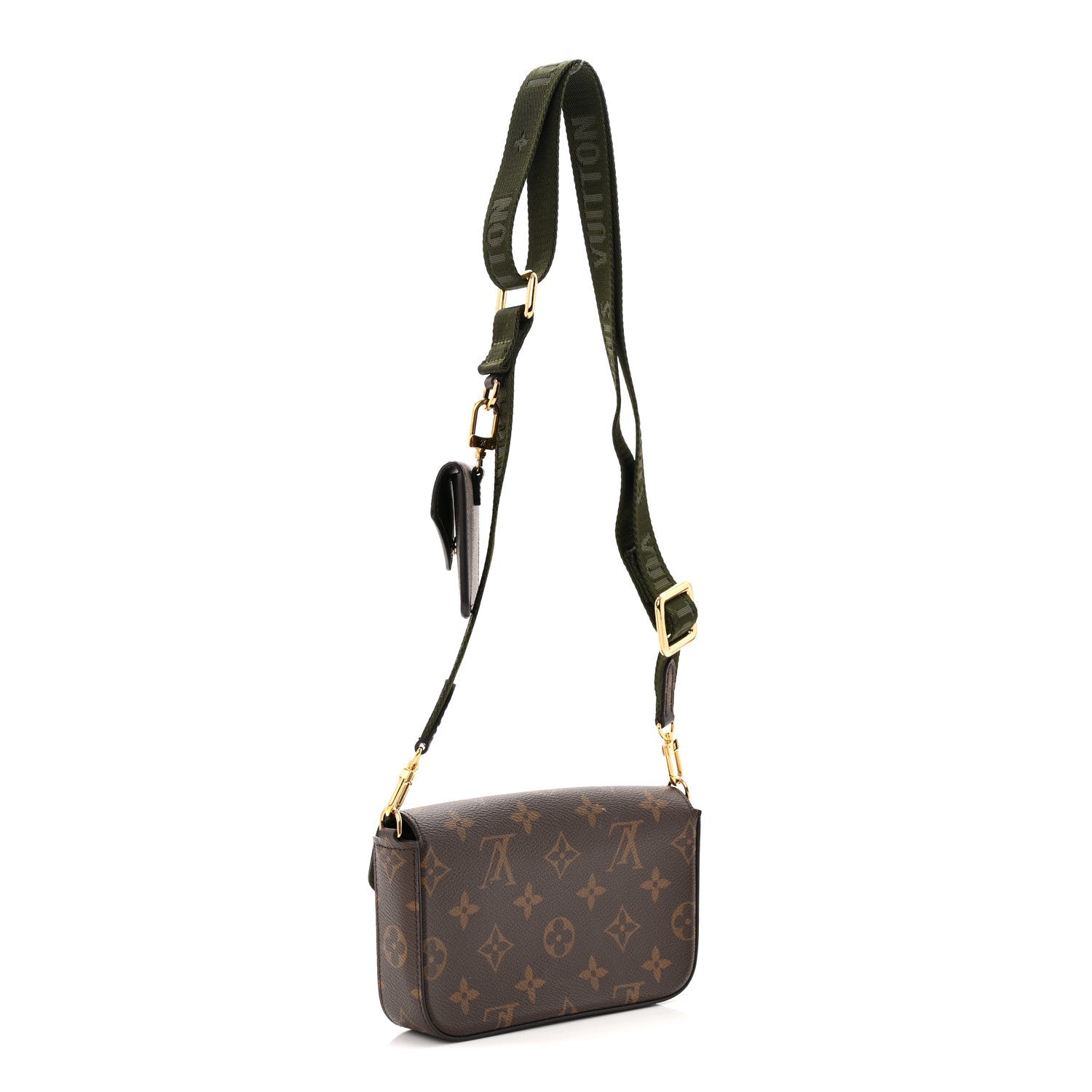Louis Vuitton Monogram Felicie Strap & Go Kaki