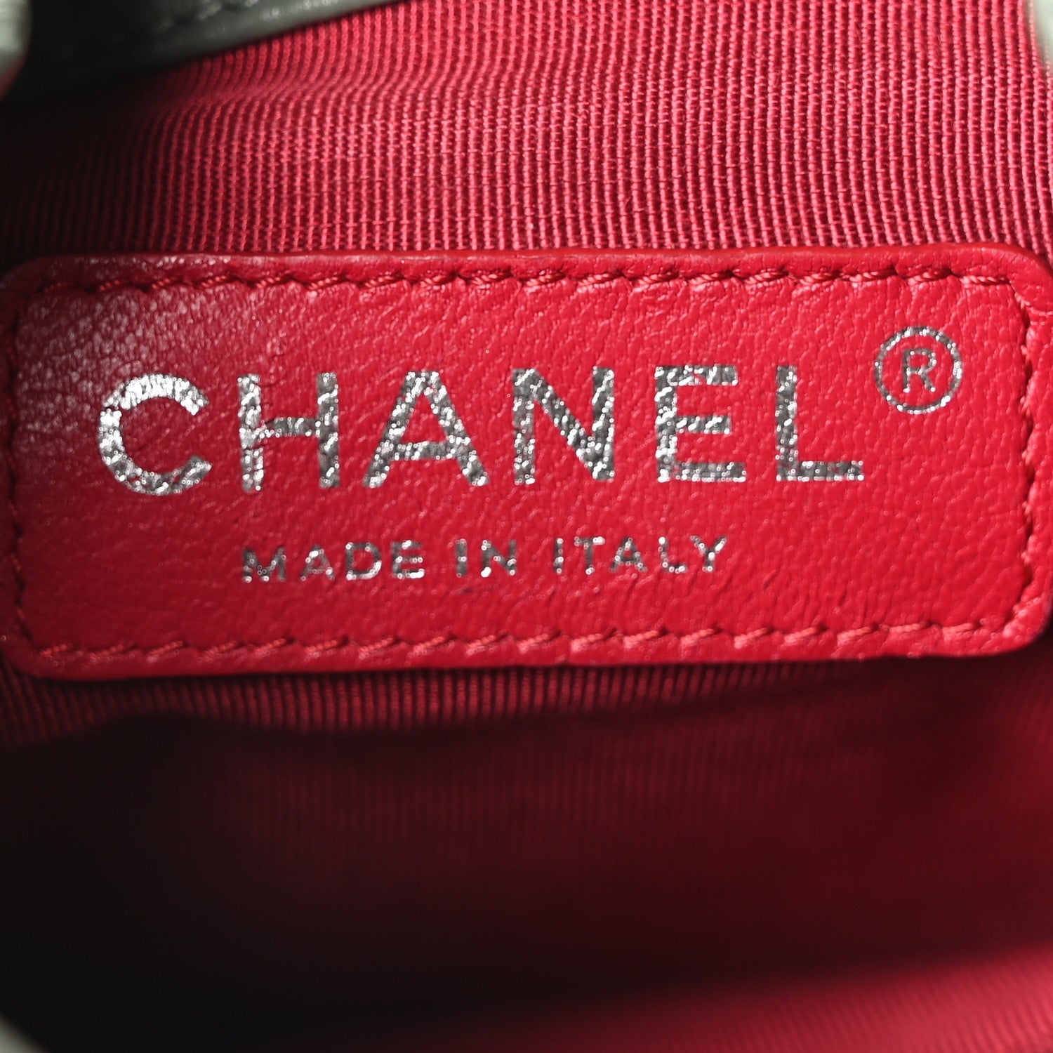 Chanel Aged Calfskin Quilted Small Gabrielle Backpack Green