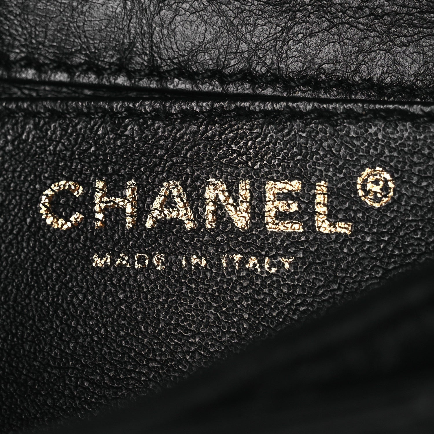 Chanel Aged Calfskin Quilted 2.55 Reissue Flap Belt Bag Clutch Black
