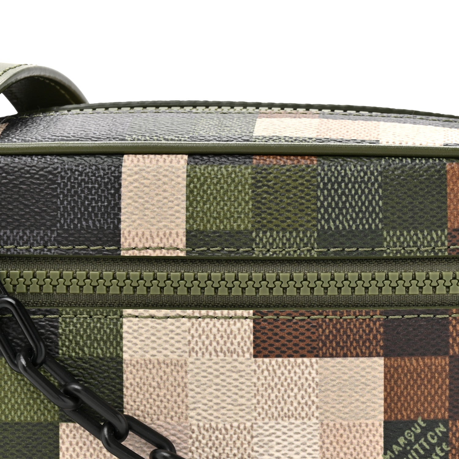Louis Vuitton Damoflage Mini Soft Trunk Green