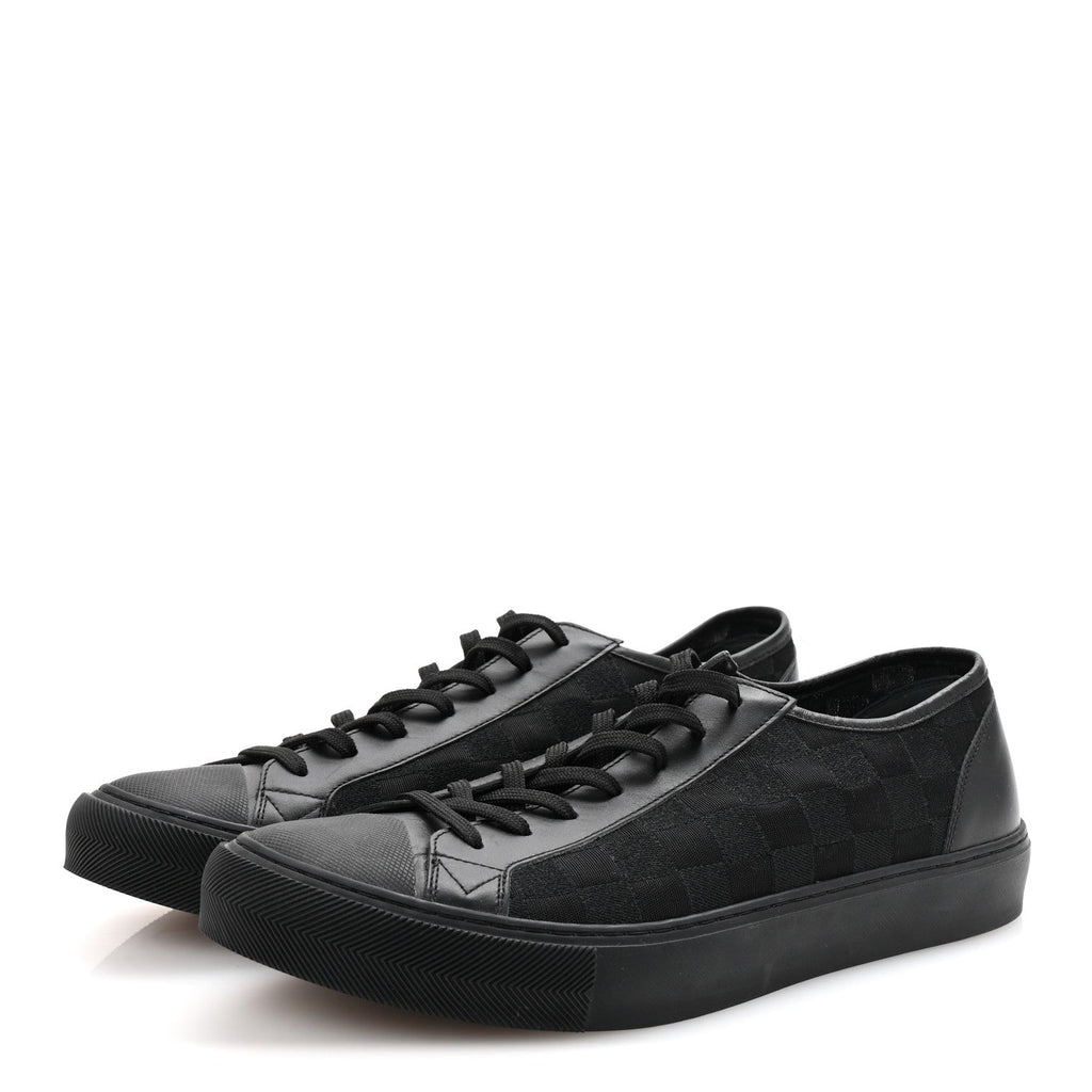 Louis Vuitton Canvas Calfskin Damier Mens Tattoo Sneakers 9