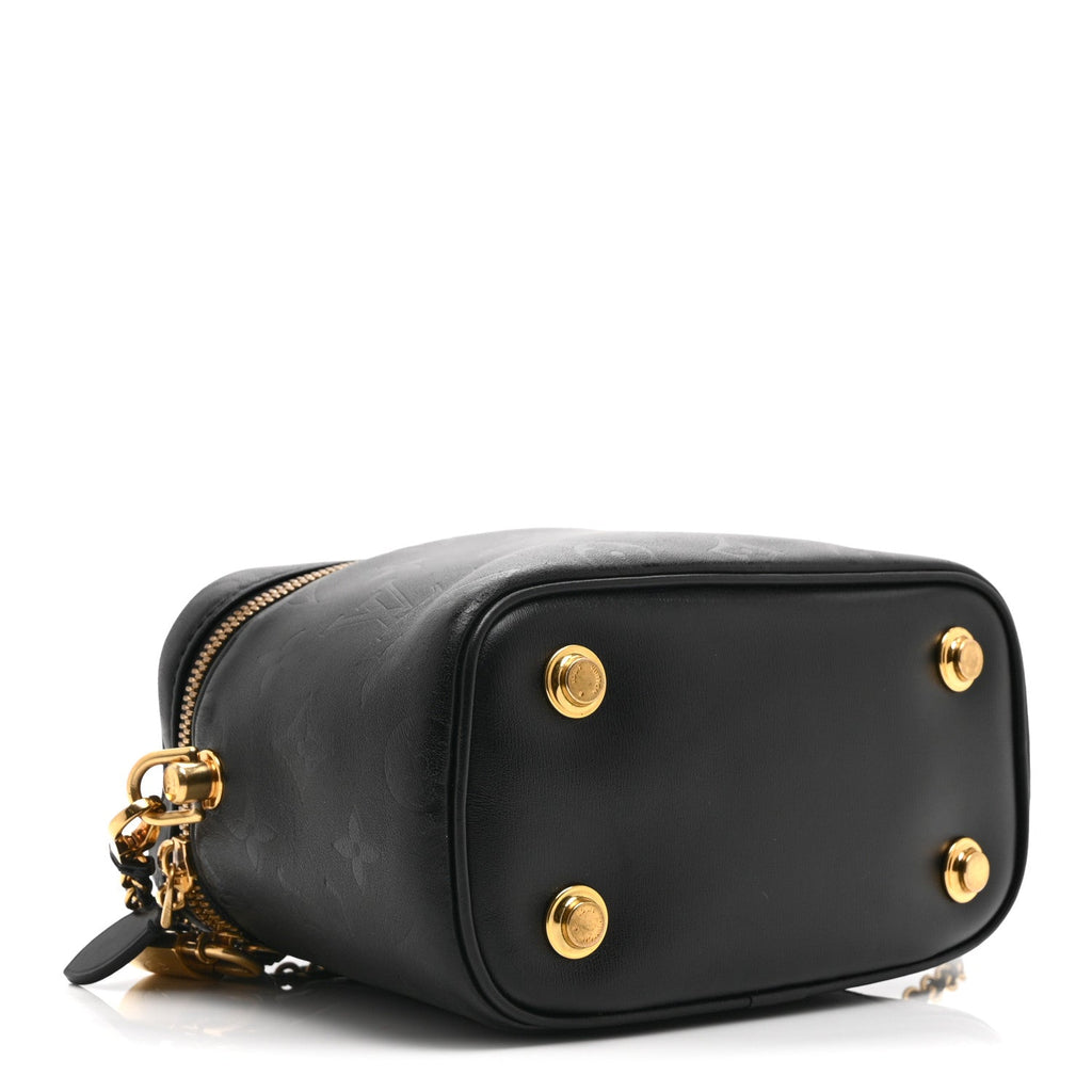 Louis Vuitton Monogram Ink Vanity PM Black