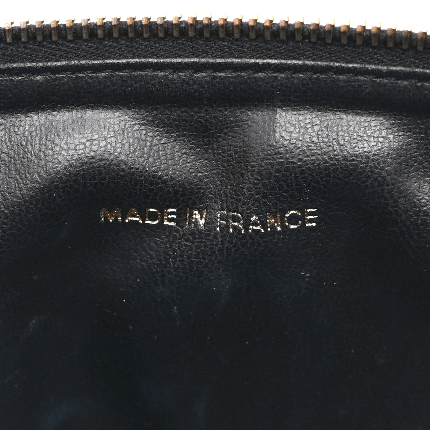 Chanel Caviar Vanity Cosmetic Case Black