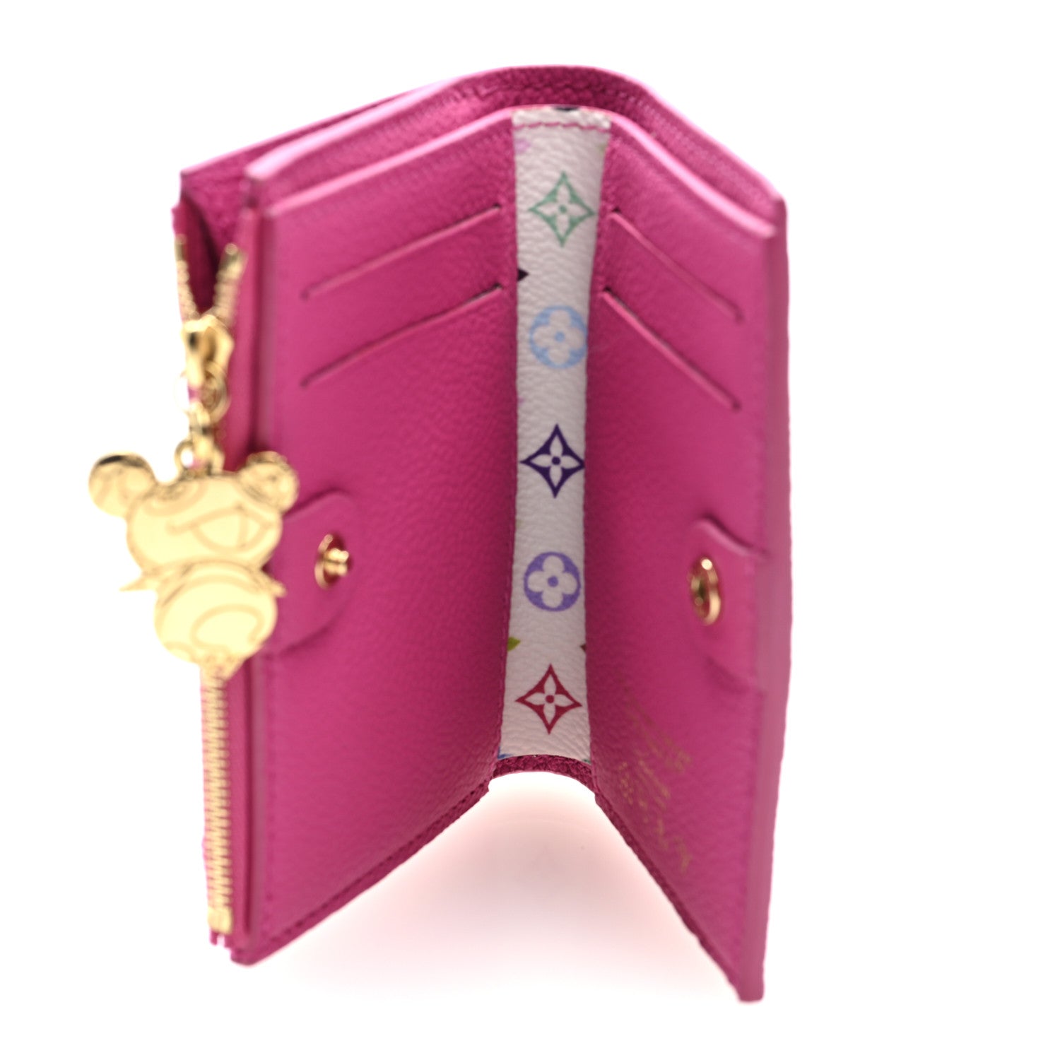 Louis Vuitton LV X TM Empreinte Monogram Lisa Wallet Kawaii Pink