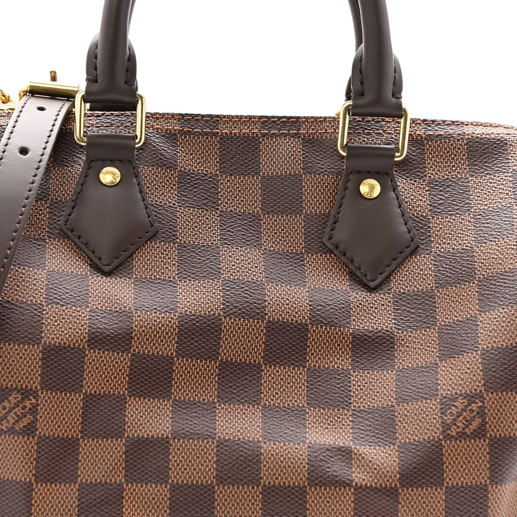 Louis Vuitton Damier Ebene Speedy Bandouliere 25