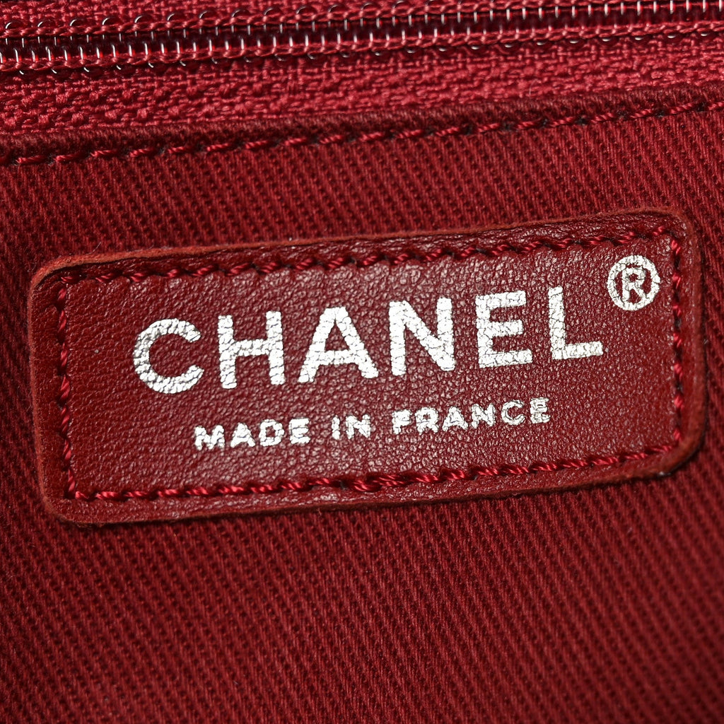 Chanel Aged Calfskin Small Shopping in Moscow Tote Black
