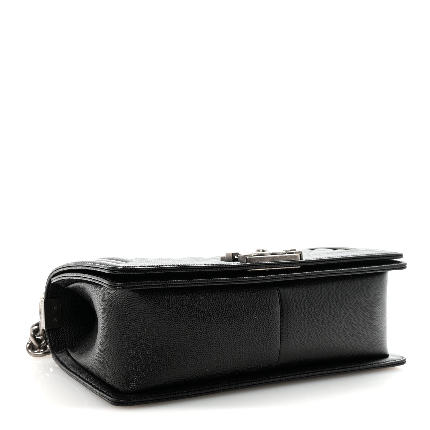 Chanel Caviar Quilted Medium Boy Flap Black