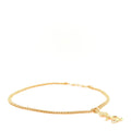 Metal CC Clover Pendant Necklace Gold