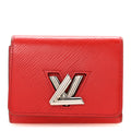 Louis Vuitton Epi Twist Compact Wallet Coquelicot